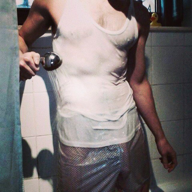 not quite a shower... :)