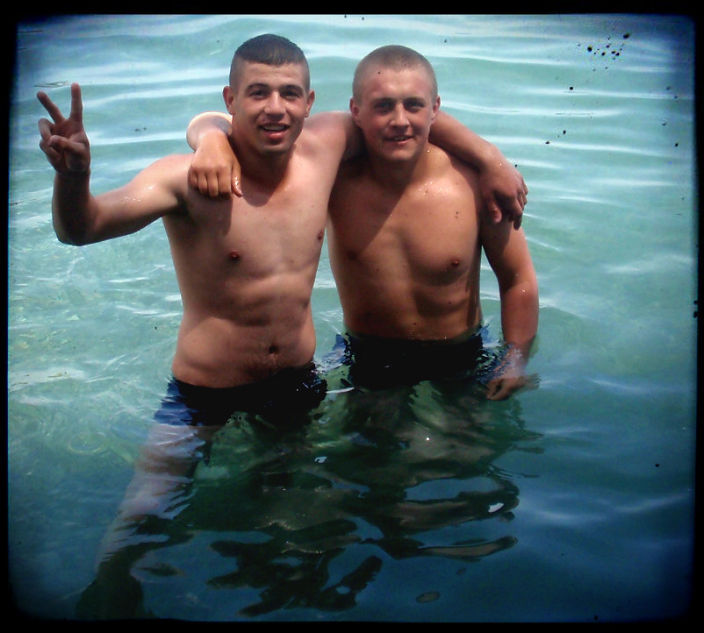 я с корешом!