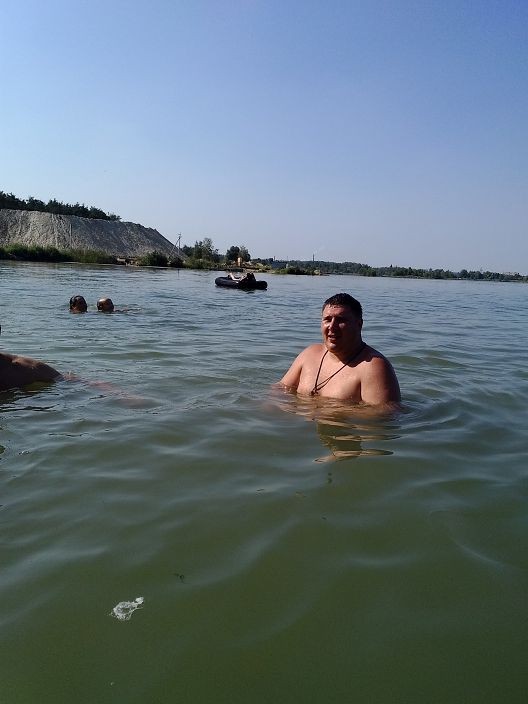 Решил остудиться!