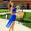 синее платье..)