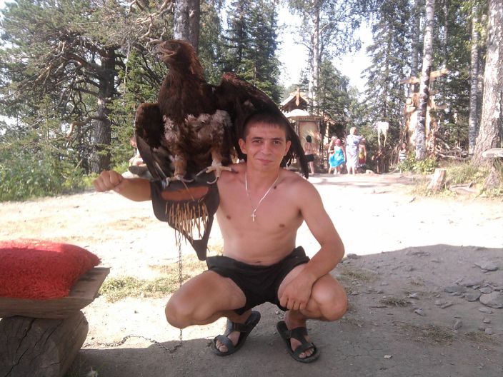 а вот я