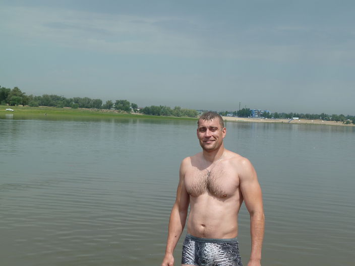 на пляже