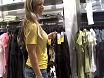 Hot Blonde Fucked In H&M Changing Room