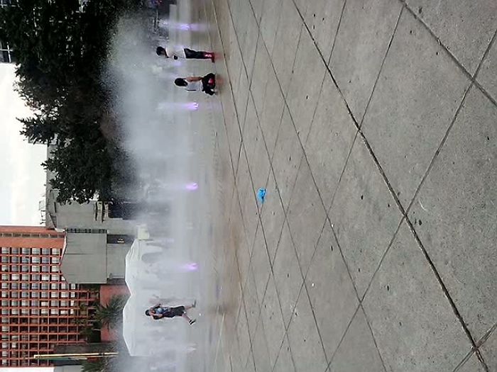 Walking under the Mexico City